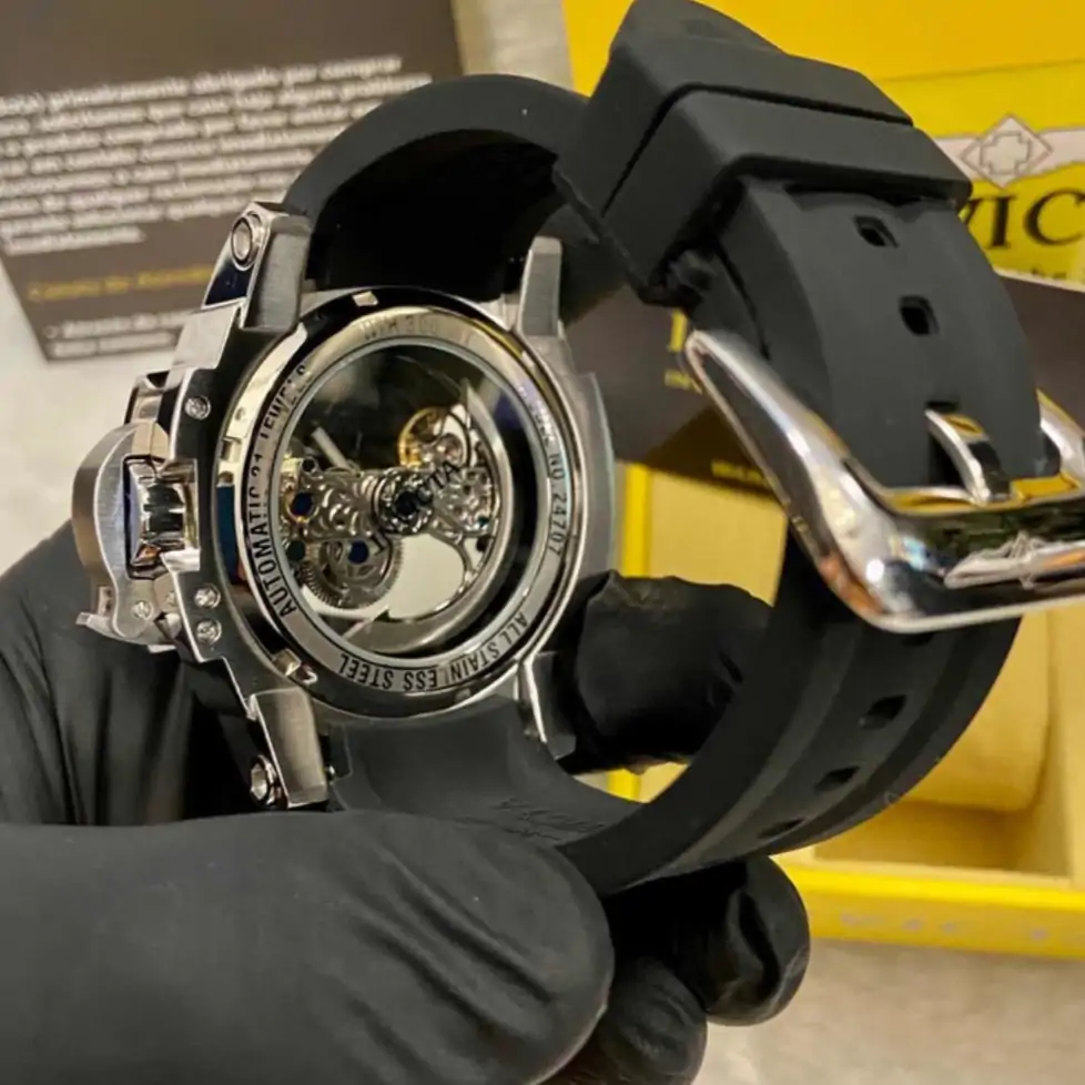 Relógio Invicta Coalition Forces 24707 Automático Skeleton - Image 5