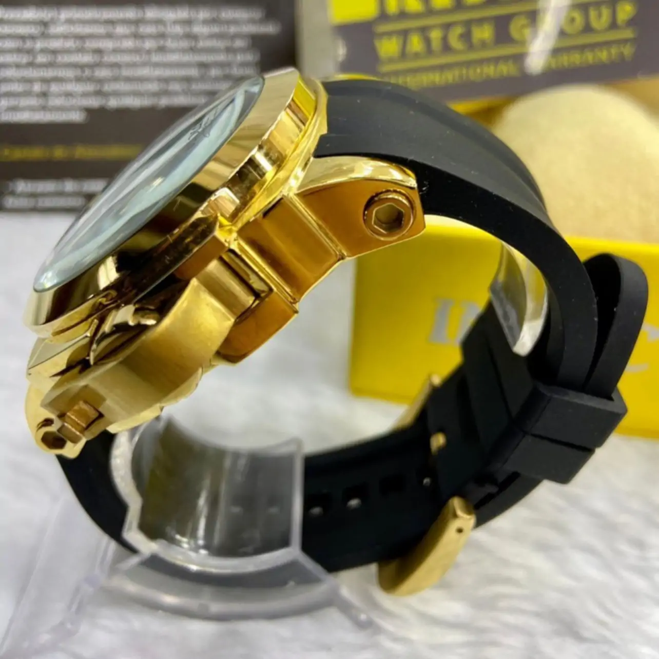 Relógio Invicta Coalition Forces 24708 – Dourado Automático Skeleton - Image 4