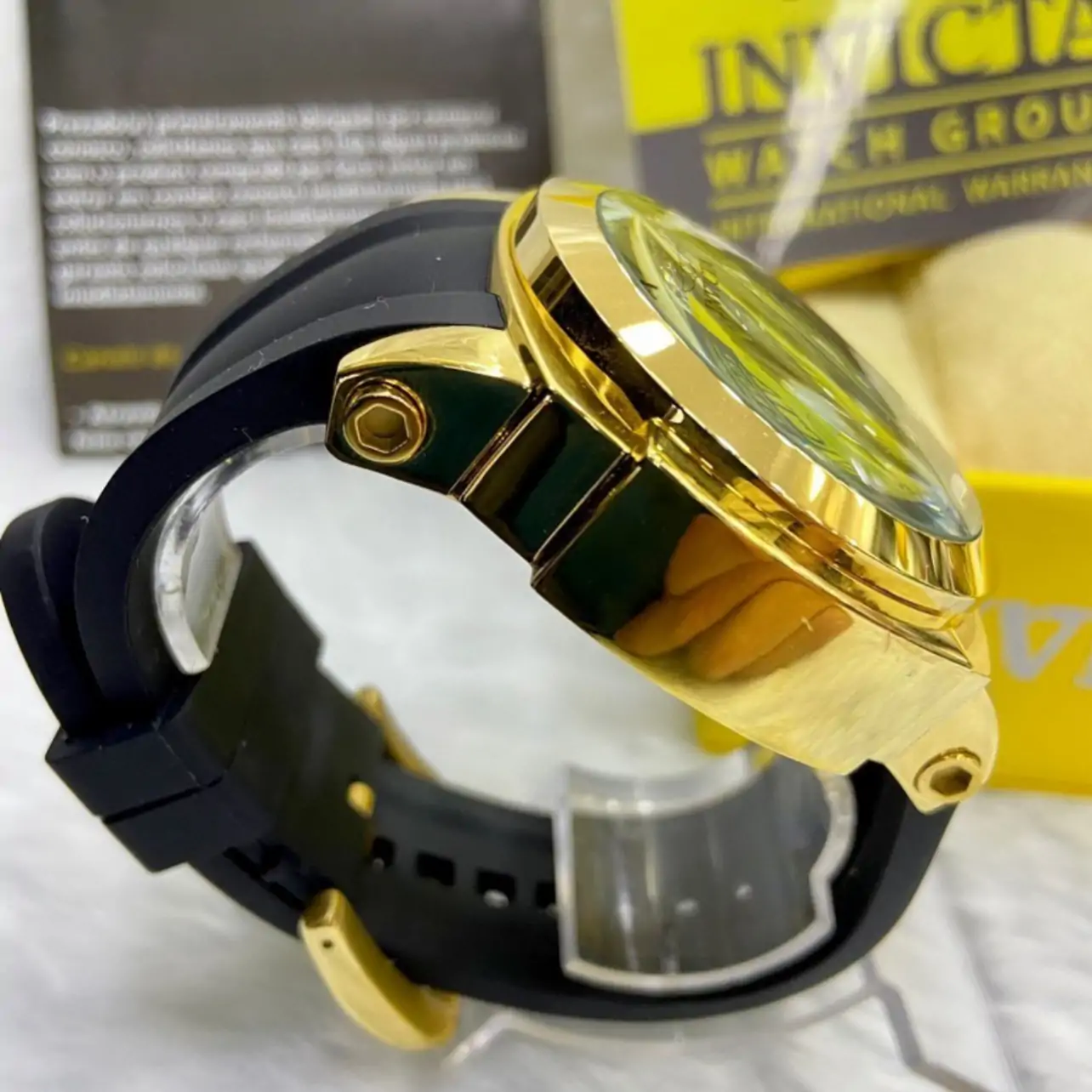 Relógio Invicta Coalition Forces 24708 – Dourado Automático Skeleton - Image 5