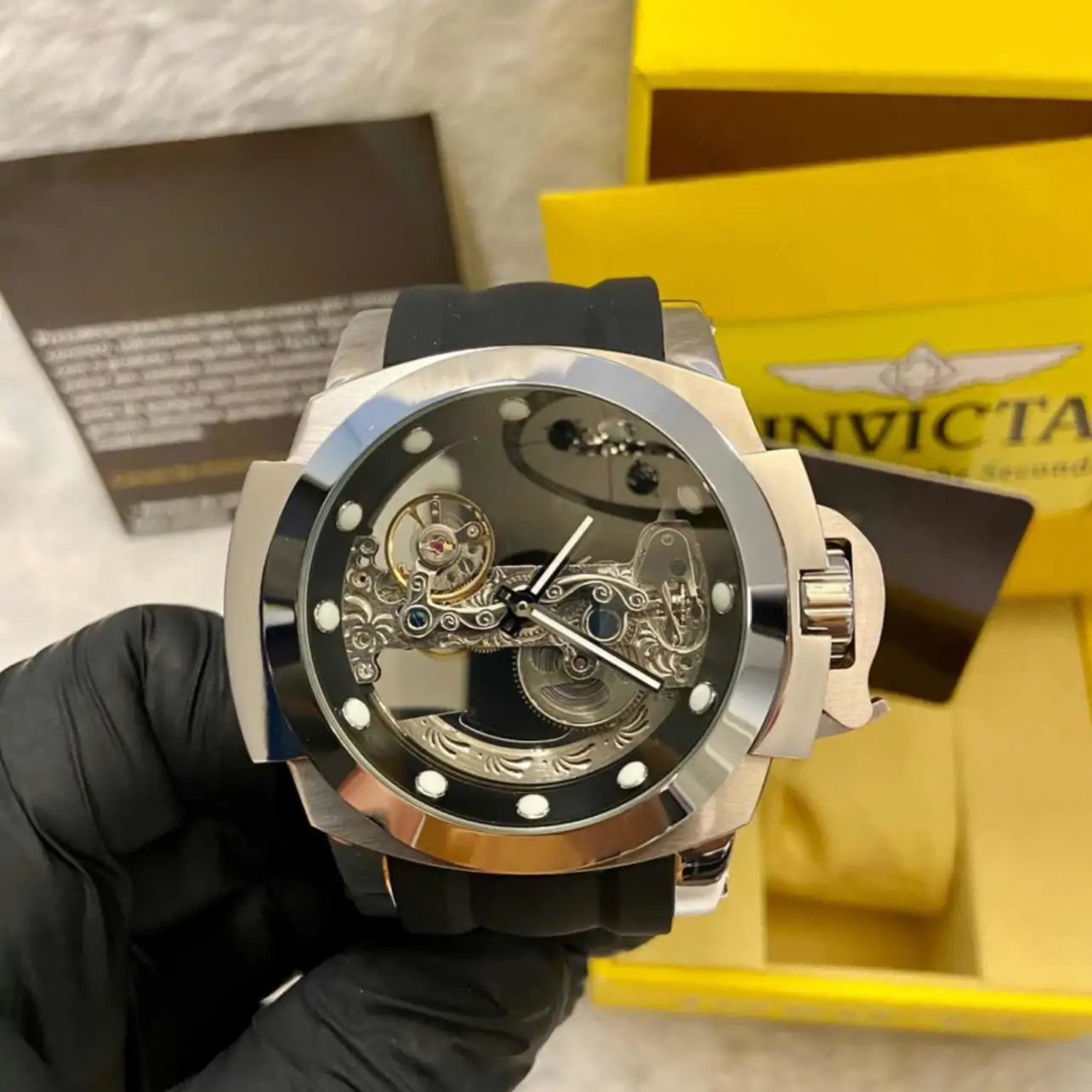 Relógio Invicta Coalition Forces 24707 Automático Skeleton - Image 2